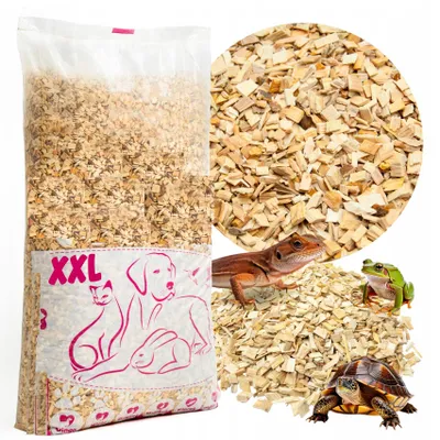 Immagine prodotto di Substrato in legno di faggio per terrari Substrato per rettili Decorazione naturale 22,5 kg
