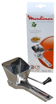 Produktbild von Seb A45506 Edelstahl Kräutermühle Kräuterschneider Manuell
