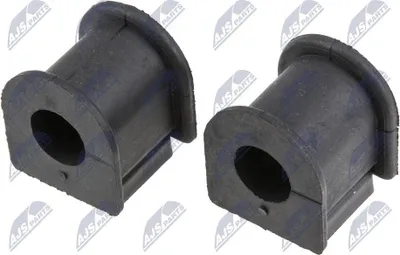 Produktbild von 2x NTY Lagerbuchse Stabilisator Stabigummis ZGS-TY-022 Vorne beidseitig innen für TOYOTA Avensis Kombi (T22) 40mm Gummi 22mm 42mm