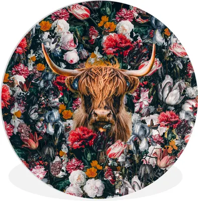 Produktbild von MuchoWow® - Schlafzimmer - Bilder - Der Kreis - Kunst für die Wohnung - Plastik - Kunstdruck - Wandbild