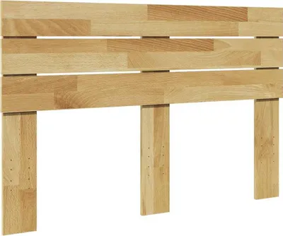 Zdjęcie produktu dla Zagłówek 120 cm Drewno lite Dąb