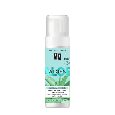 Immagine prodotto di AA Aloes 100% Pianka myjąca do twarzy 150 ml