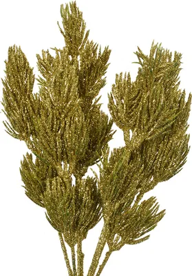 Produktbild von Clayre & Eef Kunstblume 30 cm Goldfarbig Kunststoff