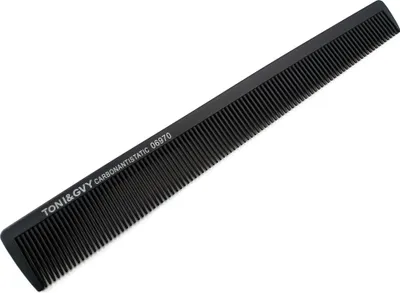 Produktbild von Friseurkamm für glattes Haar aus Karbon T&G 7 schwarz