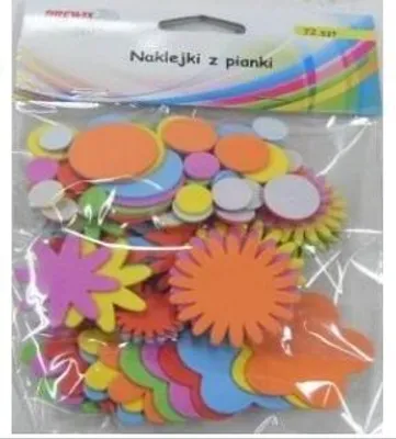 Produktbild von Schaumstoffaufkleber 72 Stück (Schul- und Schrein, Aufkleber)