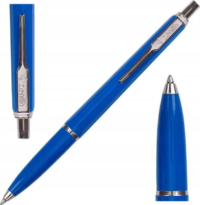Immagine prodotto di PENNA A SFERA A PRESSIONE elegante refill blu ZENITH 7 Classic BLU