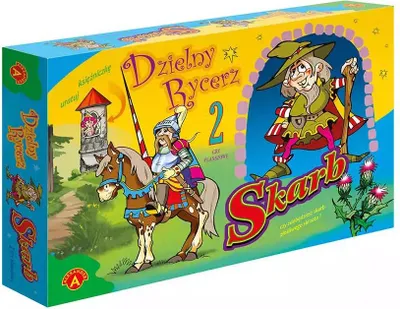 Produktbild von Skarb Dzielny rycerz 2 gry planszowe