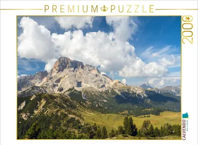 Produktbild von CALVENDO Puzzle Ein Motiv aus dem Kalender Dolomitenberggipfel 2000 Teile Puzzle quer | 2000 Teile Lege-Größe 90x67cm Foto-Puzzle für glückliche Stunden