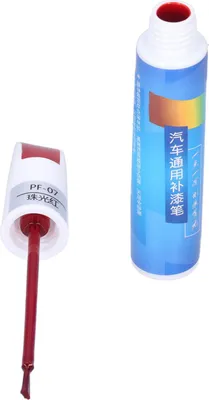 Image de Stylo de retouche pour peinture automobile, outil de retouche pour rayures sur revêtement automobile, applicateur professionnel, entretien, rouge