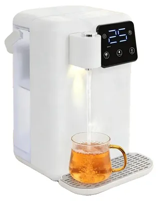 Zdjęcie produktu dla Dozownik wody, natychmiastowy dostęp, pojemność 3 litry, moc 2200W, regulowana temperatura do 99°C, wymiary 19 cm x 24 cm x 29,5 cm, wykonany z materiału ABS