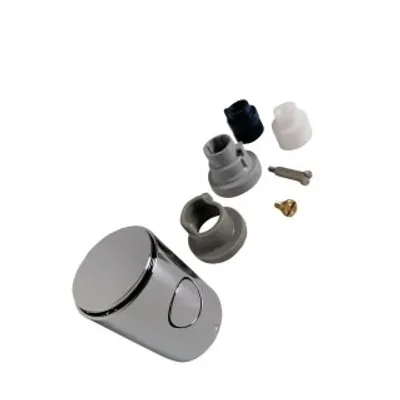 Produktbild von GROHE 47984000 Metallgriff 47984 DN 15 Mengengriff mit EcoButton chrom