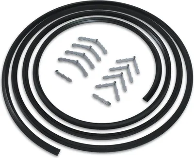 Produktbild von Backofendichtung universal Gummidichtung zuschneidbar mit Haken für Tür Backofen
