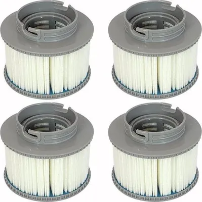 Produktbild von Famanu Ersatzfilter 4er-Pack - Für aufblasbare Whirlpools bis 2019