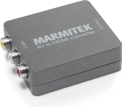 Immagine prodotto di Convertitore da AV a HDMI Marmitek Connect AH31 - Convertitore video - Video composito - HDMI