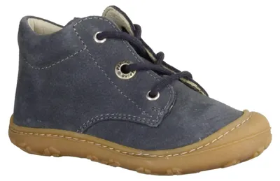 Produktbild von Ricosta Cory 501200102 Lauflernschuhe Jungs, Leder, Blau, Halbschuhe, Mittel - Kinderschuhe Lauflernschuhe Gr. 18 - 26, Grau, leder (barbados)
