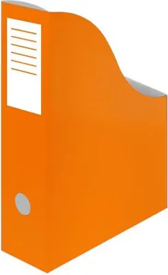 Image de Boîte à revues A4/80mm Junior carton orange