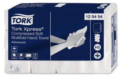 Produktbild von Papierové utierky skladané ZZ 2-vrstv. TORK Advanced interfold H2 (12 bal.)