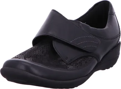 Produktbild von Waldläufer KATJA-SOFT Halbschuh, OrthoTritt®, Memphis Stretch ,schwarz, Weite K, Klettverschluss K01304-311-001 41