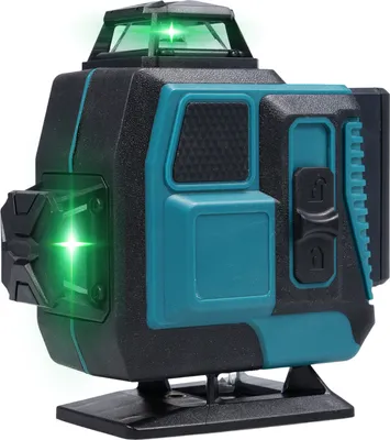 Zdjęcie produktu dla Wielofunkcyjna poziomica laserowa 4D z 16 liniami, samopoziomująca maszyna 3′ã, niwelator ładowany przez USB z baterią litową i przedłużką ze stopu aluminium z 3-stopniową regulacją wysokości, statyw
