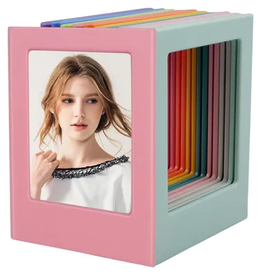 Productafbeelding van 10 Kleur Magnetische Fotolijst Plastic Koelkast Magneten
