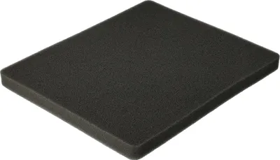 Produktbild von vhbw Staubsaugerfilter kompatibel mit AEG AJM6717 (903151535), AJM6805 (903151556) Staubsauger - Abluftfilter (Schwammfilter) Schwarz