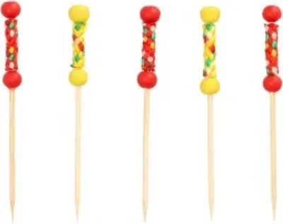 Image de 40 Piqueur d'aliments à doigts 7,5 cm "Mexique"