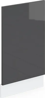 Produktbild von Vicco Frontblende R-Line, 45 cm ohne Arbeitsplatte, Anthrazit Hochglanz/Weiß