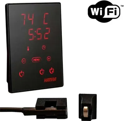 Produktbild von Set Saunasteuerung Harvia Xenio CX170XW WiFi  bis 17.0 kW inkl. Türsensor