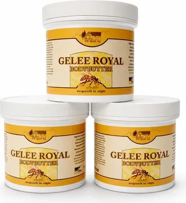Produktbild von 3 x 250 ml Gelee Royal Bodybutter – Intensive Pflege für Gesicht & Körper
