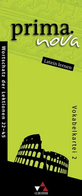 Produktbild von prima.nova Latein lernen Vokabelkartei 2