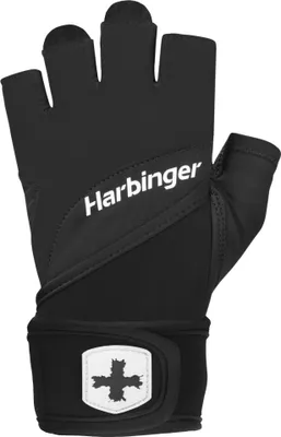 Immagine prodotto di Guanti da uomo Harbinger | Training Grip 2.0 / con polsini - Nero S
