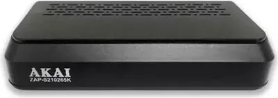 Produktbild von Akai DVB-T-Tuner TDT2 Schwarz mit HDMI, USB Anschlüssen und Fernbedienung