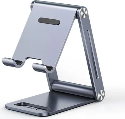 Obrázok produktu pre Ugreen metalowa aluminiowa składana podstawka na telefon tablet szary (LP263 80708)
