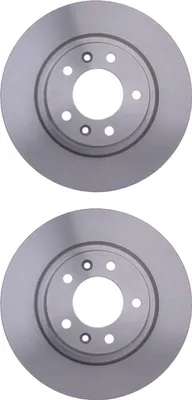 Produktbild von 2 Bremsscheiben voll Ø 71 mm 14 mm HELLA passend für u.a. CITROËN JUMPY