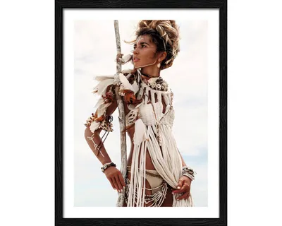 Produktbild von Gerahmtes Bild Boho woman I 33x43 cm