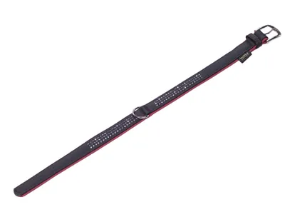 Produktbild von Nobby Pacific Deluxe, Hund, Standardkragen, Rot, Leder, Einfarbig, M-L