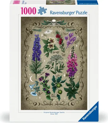 Obrázok produktu pre Ravensburger 12000781, 1000 kusov, Flra a fauna, 14 rok / roky