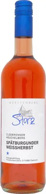 Produktbild von Storz Cleebronner Heuchelberg Spätburgunder Weissherbst 750ml