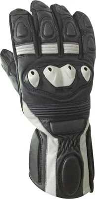 Zdjęcie produktu dla Bores Letnie rękawice motocyklowe Rider Black/White-8