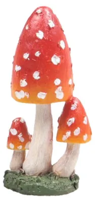 Produktbild von Dekoration Haus/Garten Statue Pilz - Fliegenpilz - 10 cm