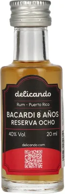 Produktbild von Bacardi 8 Años RESERVA OCHO Rare Gold Rum 40% Vol. 0,02l