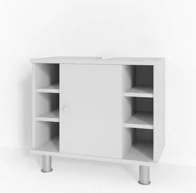Produktbild von Waschbeckenunterschrank Vicco Fynn Weiß 60 x 54 cm, Model 22835