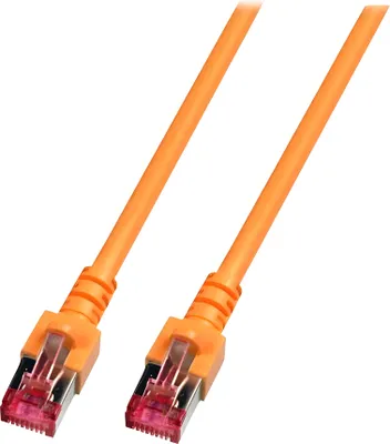Image de EFB RJ45 Patchcable S/FTP, Cat.6, LSZH, 0.25m, orange