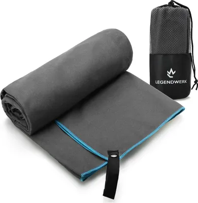 Produktbild von Legendwerk® Microfaser Handtuch 160 x 80 cm - schnelltrocknend & leicht