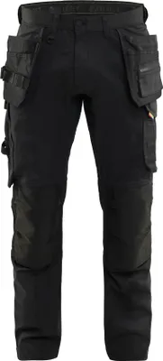 Produktbild von Blakläder Handwerker Arbeitshose mit Stretch 1750, Farbe:Schwarz, Größe:D96