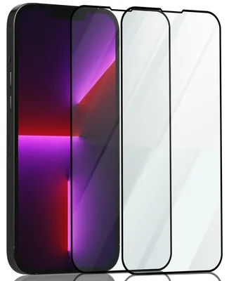 Obrázok produktu pre 2-balenie iPhone 13 Pro Ochranné sklo na displej - Tvrdené sklo 9H - Super kvalita 3D