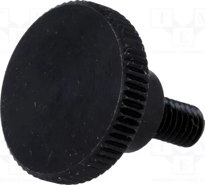 Immagine prodotto di 1 x Vite a maniglia DIN 464-M4-8, manopole girevoli, diametro: 16 mm, altezza: 9,5 mm, filettatura esterna: M4