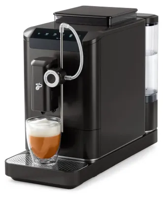 Produktbild von Tchibo Kaffeevollautomat Esperto2 Milk mit One-Touch Milchfunktion und 2-Tassen-Funktion für Espresso, Caffè Crema, Capuccino und Milchschaum, Granite Black