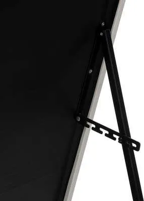 Obrázek produktu pro Stojací zrcadlo 125 cm bílé