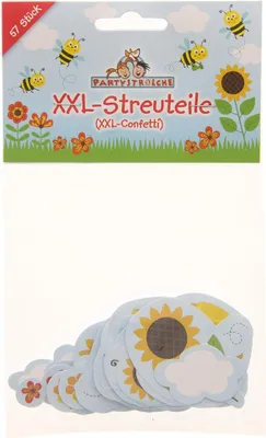 Produktbild von XXL Konfetti Streuteile Freche Bienen